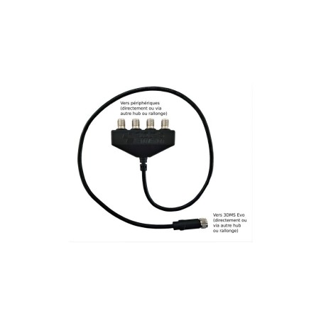 Hub pour chronomètre 3DMS Evo
