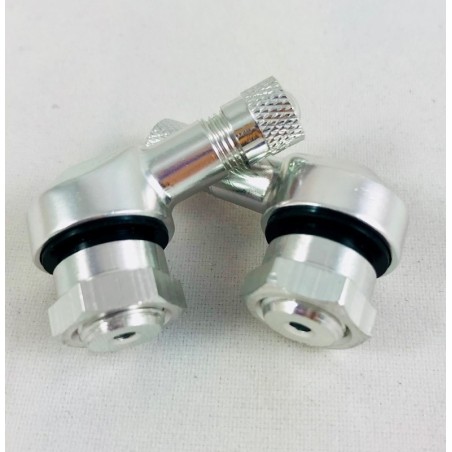 Valve Alu coudée Tubeless