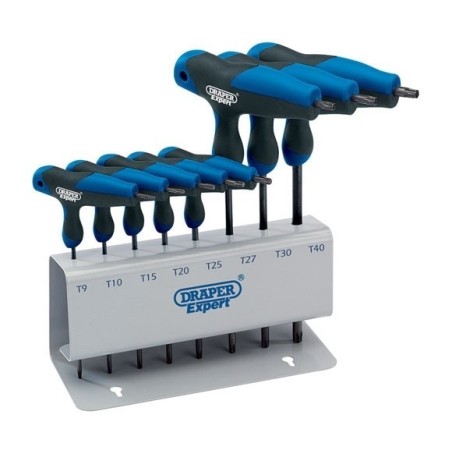 Jeu de 8 clés TORX emmanchées DRAPER TOOLS