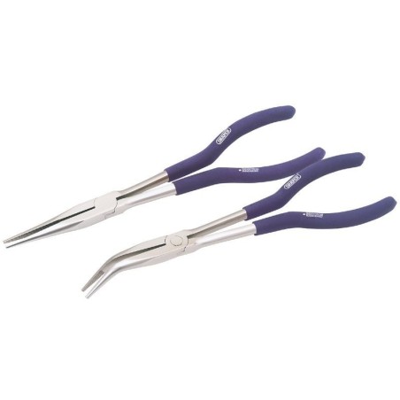 Jeu de 2 pinces à becs extra-longs DRAPER TOOLS